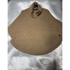 NWOT Massimo Dutti cable knit Poncho S